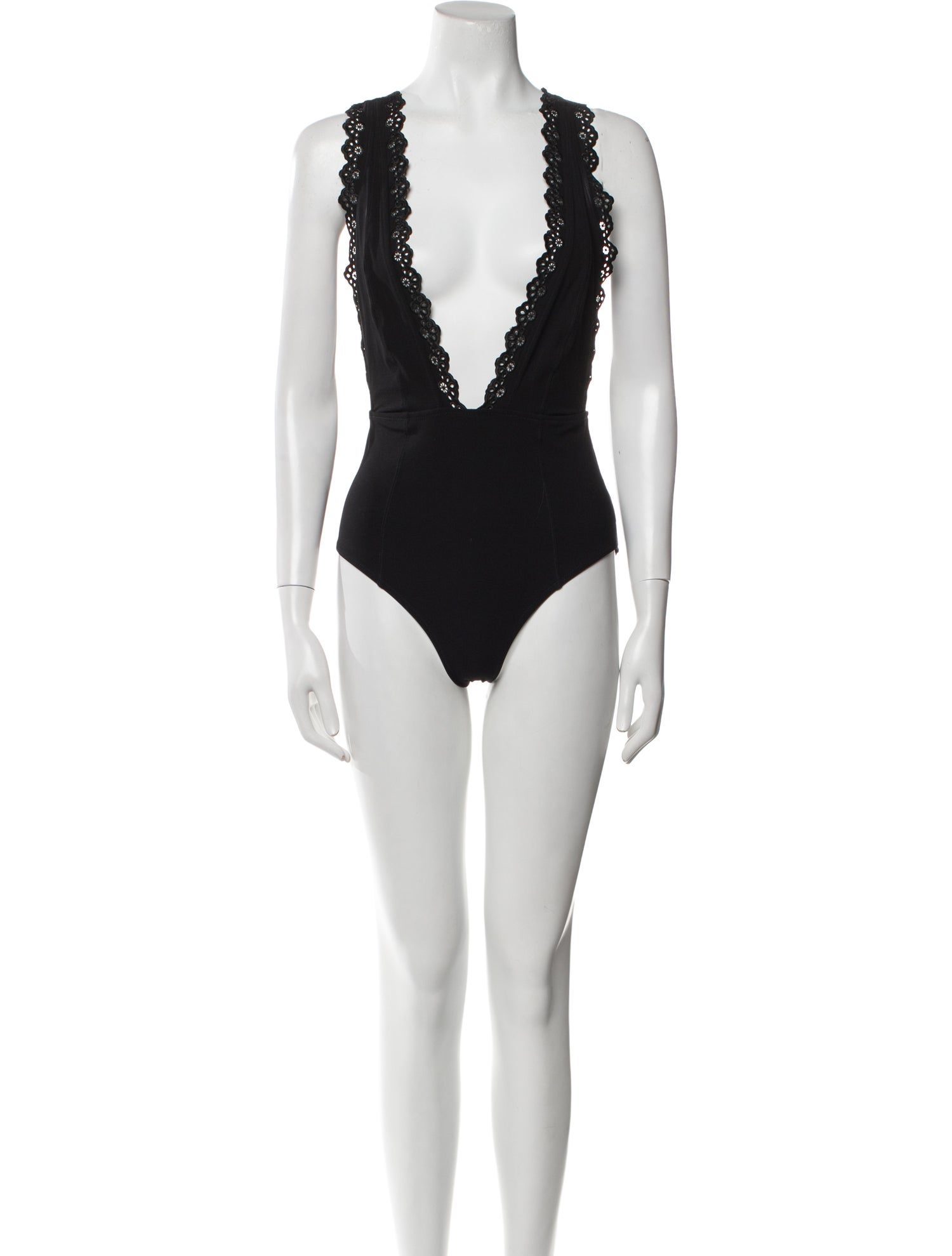 Ulla Johnson Embroidered Accent One-Piece