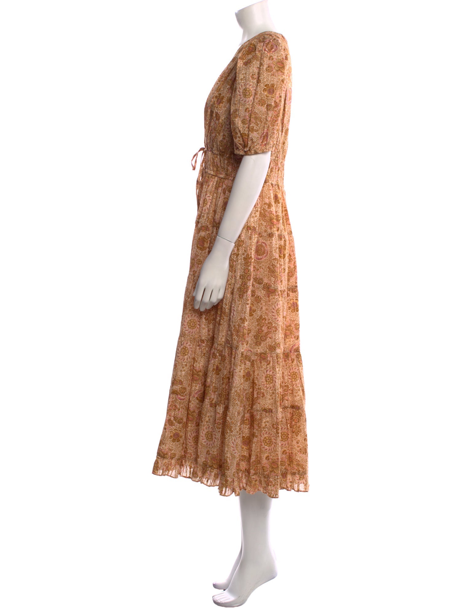 Ulla Johnson Floral Print Long Dress