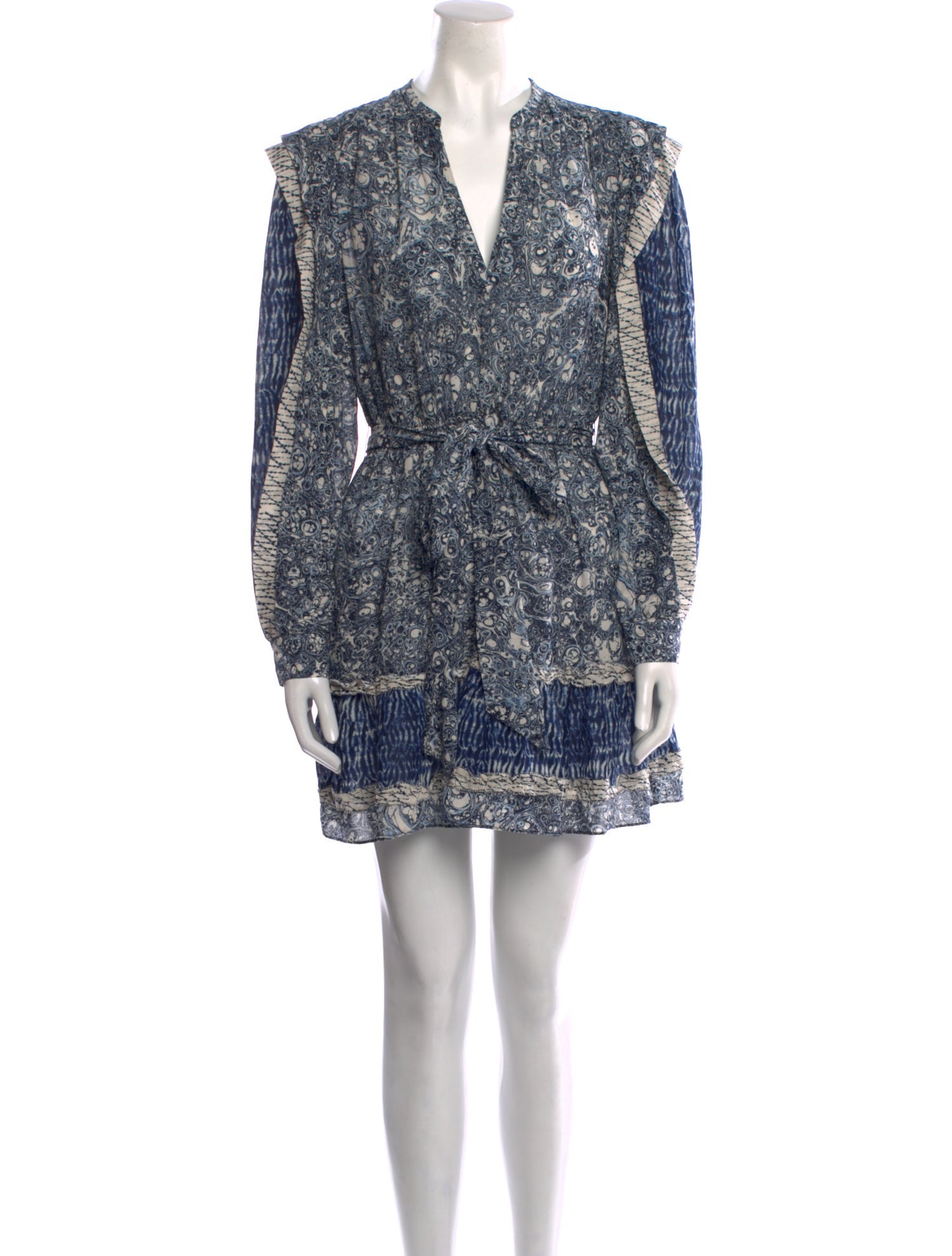 Ulla Johnson Paisley Print Mini Dress