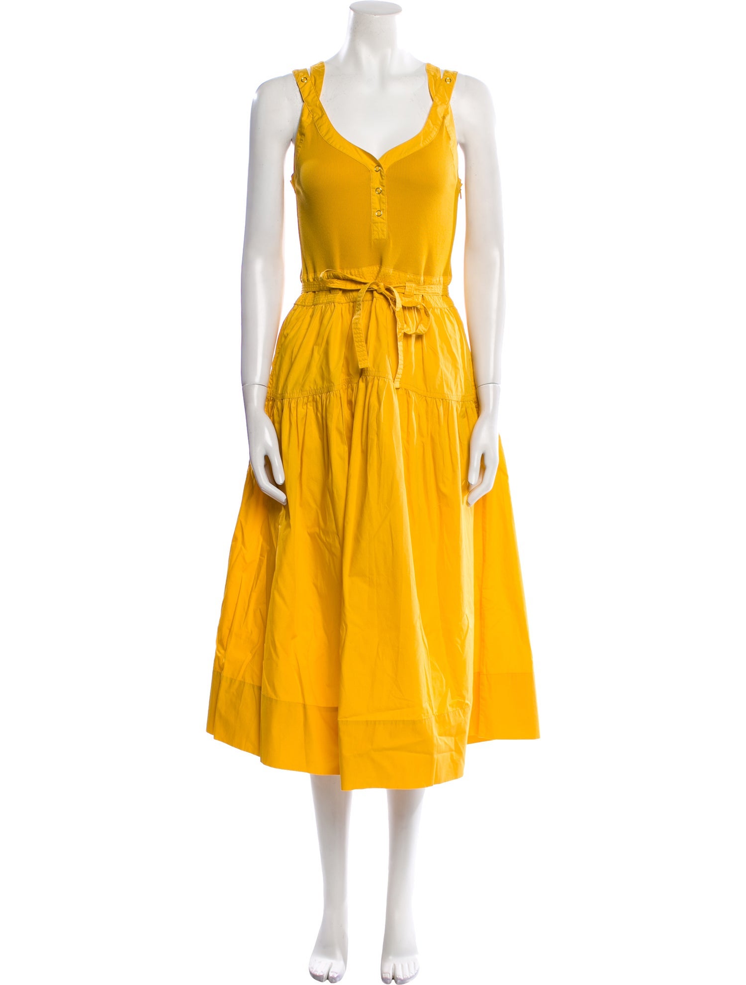 Ulla Johnson V-Neck Long Dress