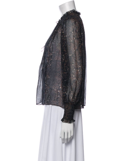 Ulla Johnson Silk Printed Blouse
