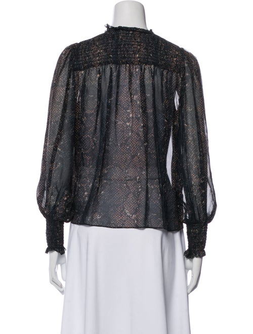 Ulla Johnson Silk Printed Blouse