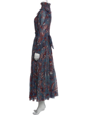 Ulla Johnson Paisley Print Long Dress