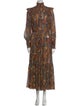 Ulla Johnson Paisley Print Long Dress