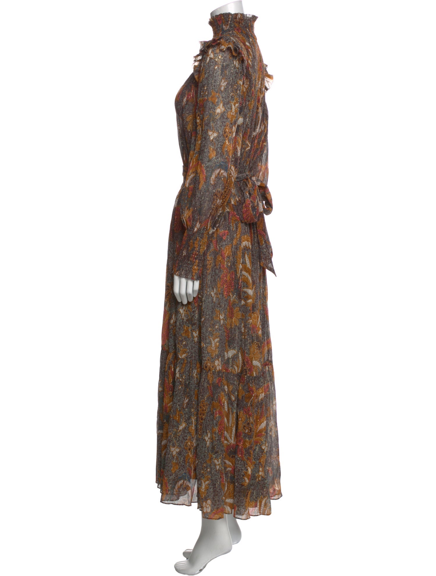 Ulla Johnson Paisley Print Long Dress