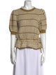 Ulla Johnson Striped Crew Neck Sweater