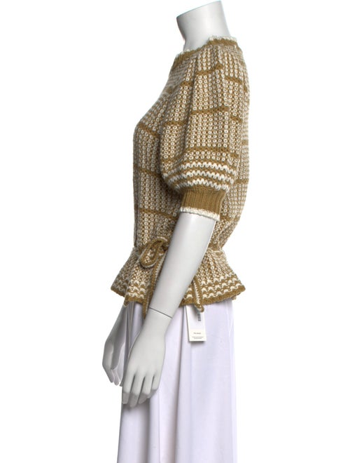 Ulla Johnson Striped Crew Neck Sweater