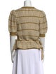 Ulla Johnson Striped Crew Neck Sweater