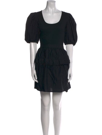 Ulla Johnson Scoop Neck Mini Dress