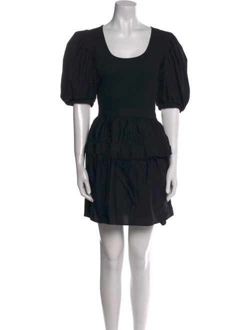 Ulla Johnson Scoop Neck Mini Dress