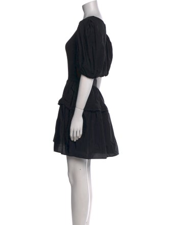 Ulla Johnson Scoop Neck Mini Dress