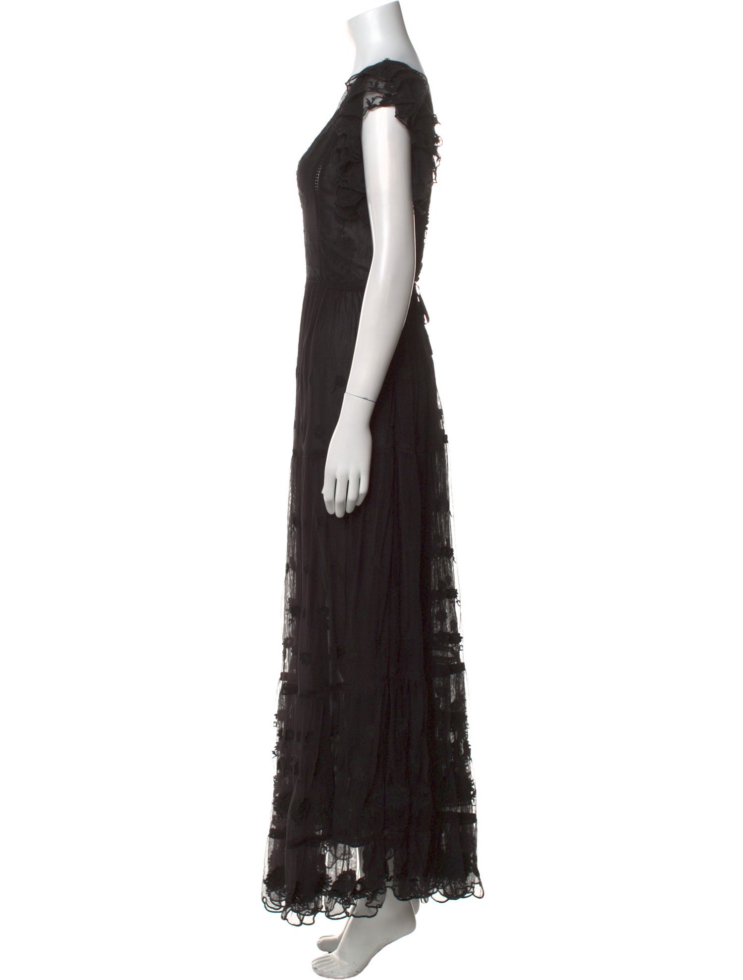 Ulla Johnson V-Neck Long Dress w/ Tags