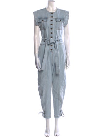 Ulla Johnson Crew Neck Jumpsuit