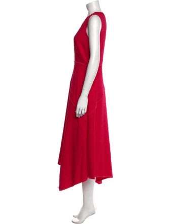 Ulla Johnson V-Neck Midi Length Dress