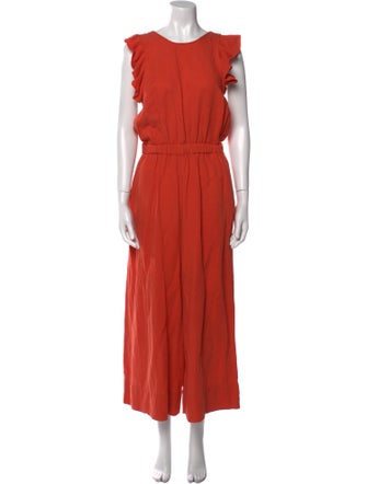 Ulla Johnson Crew Neck Jumpsuit