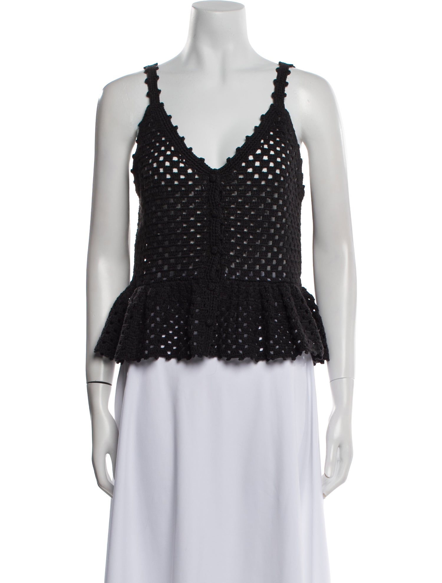 Ulla Johnson V-Neck Sleeveless Top