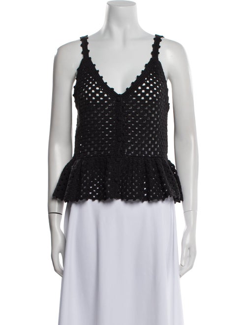 Ulla Johnson V-Neck Sleeveless Top