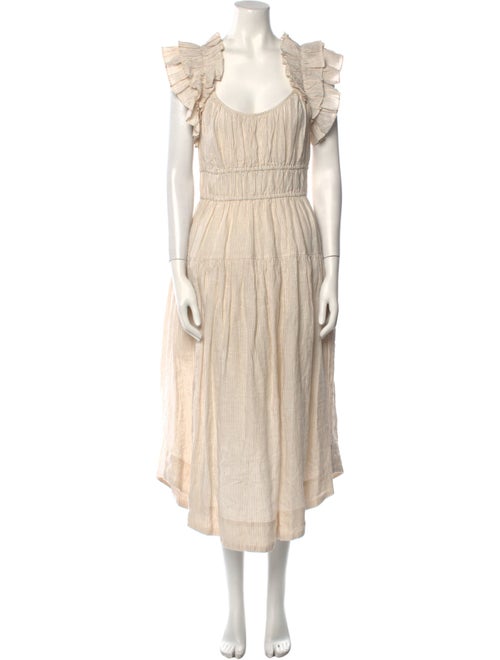 Ulla Johnson Linen Long Dress