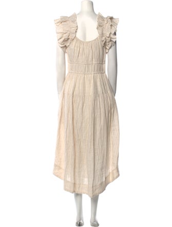 Ulla Johnson Linen Long Dress