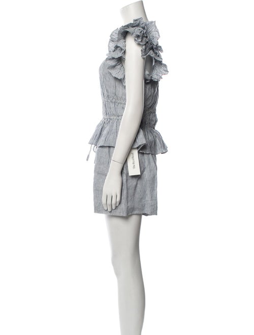 Ulla Johnson Linen Striped Short Set