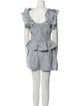 Ulla Johnson Linen Striped Short Set
