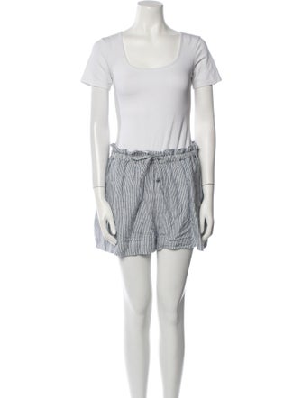 Ulla Johnson Linen Striped Short Set