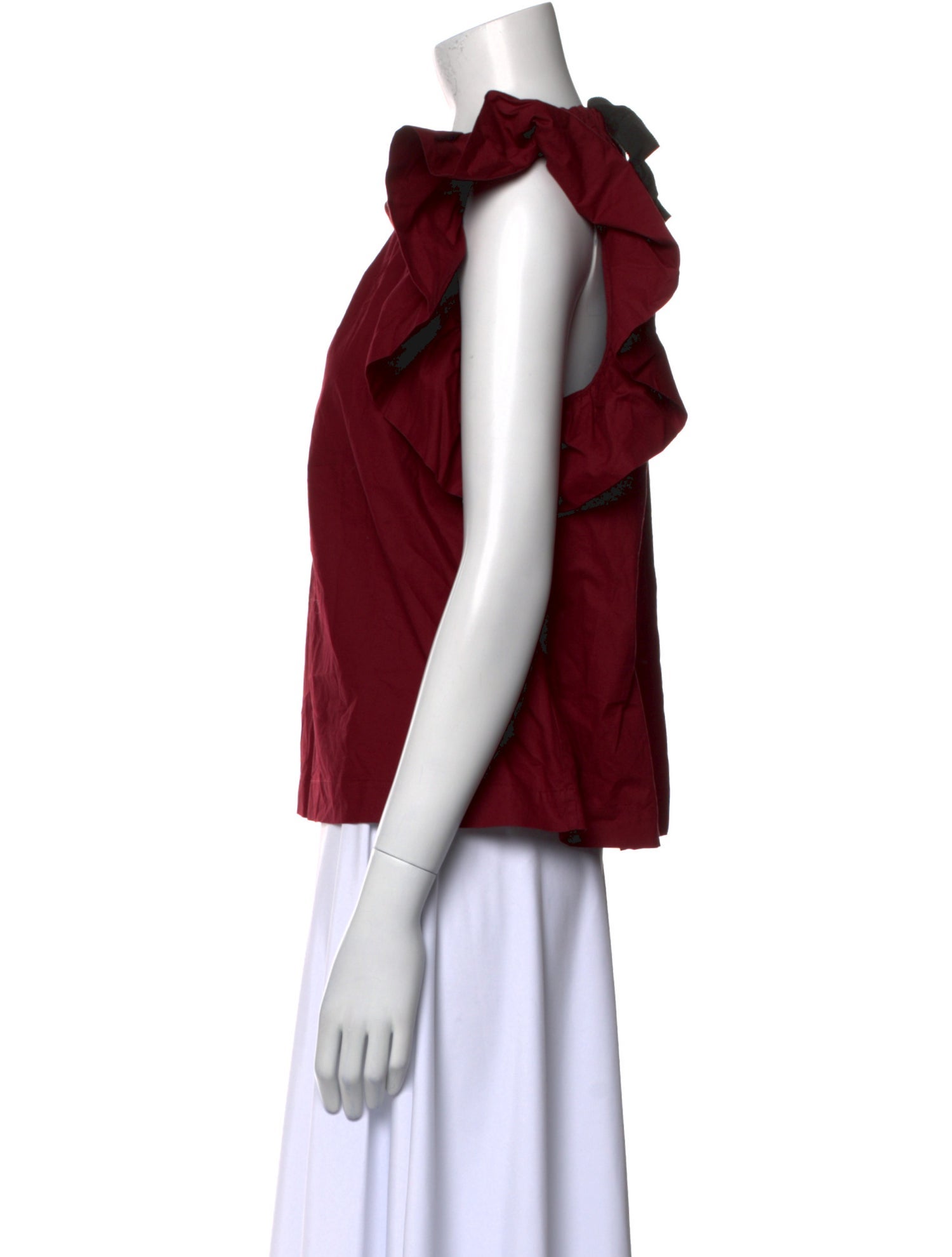 Ulla Johnson Crew Neck Short Sleeve Blouse