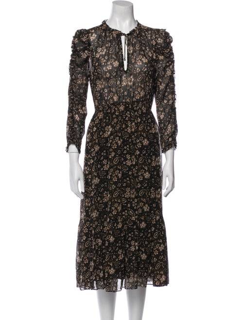 Ulla Johnson Silk Midi Length Dress