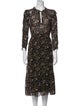 Ulla Johnson Silk Midi Length Dress