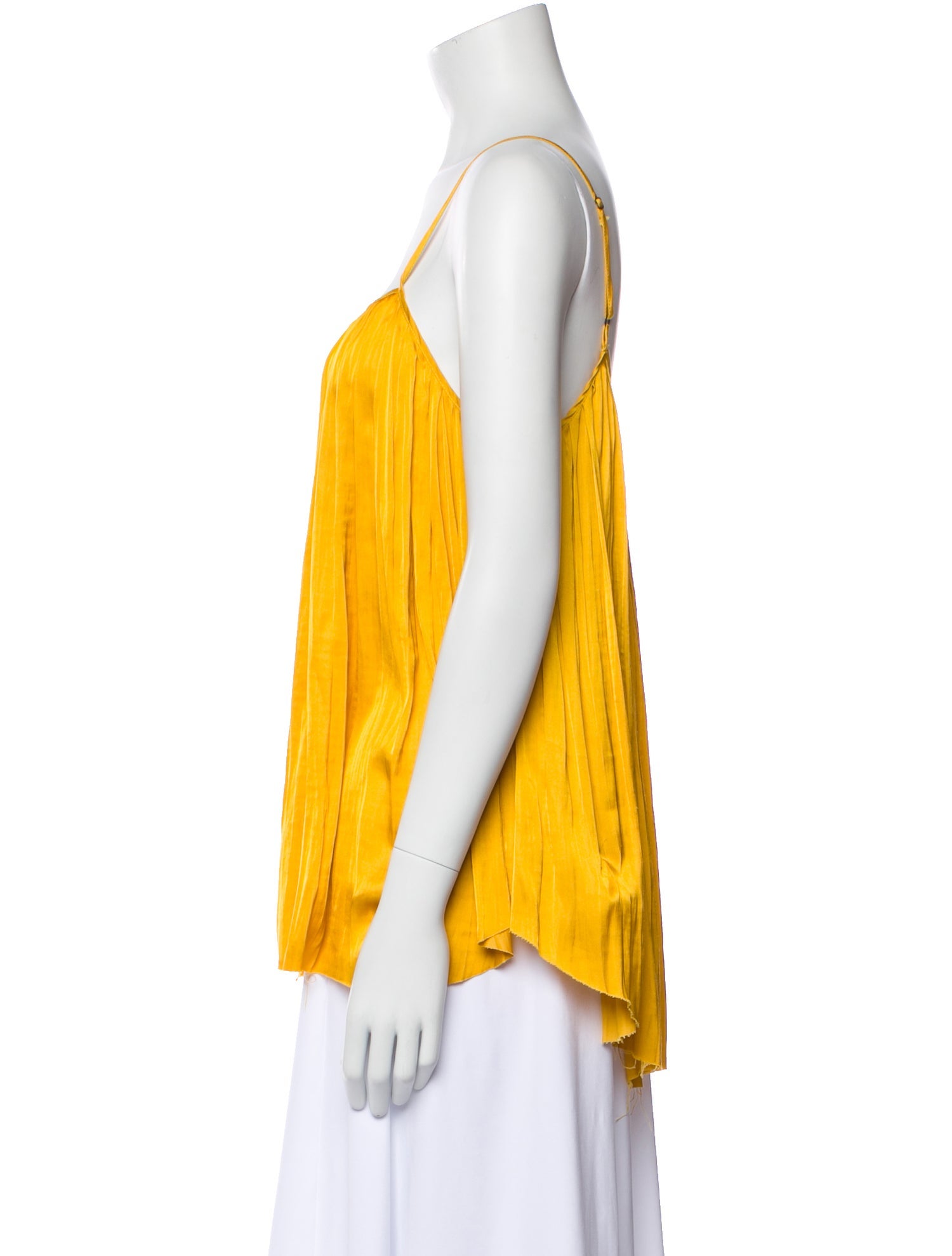 Ulla Johnson Square Neckline Sleeveless Top