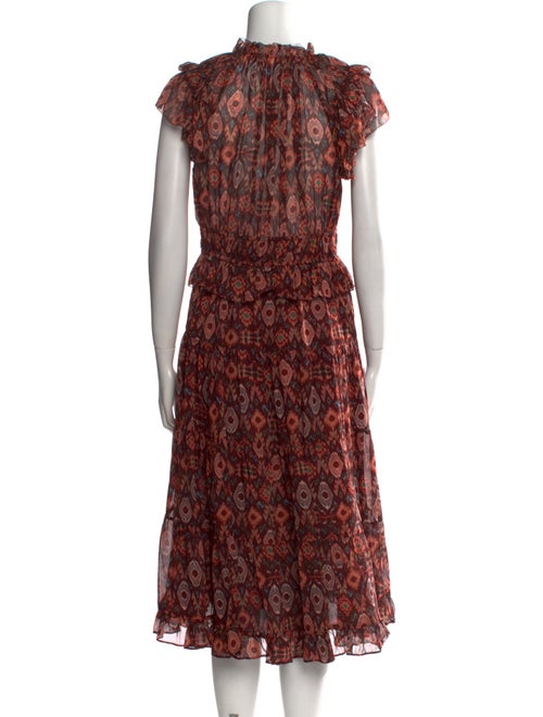 Ulla Johnson Silk Midi Length Dress