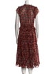 Ulla Johnson Silk Midi Length Dress