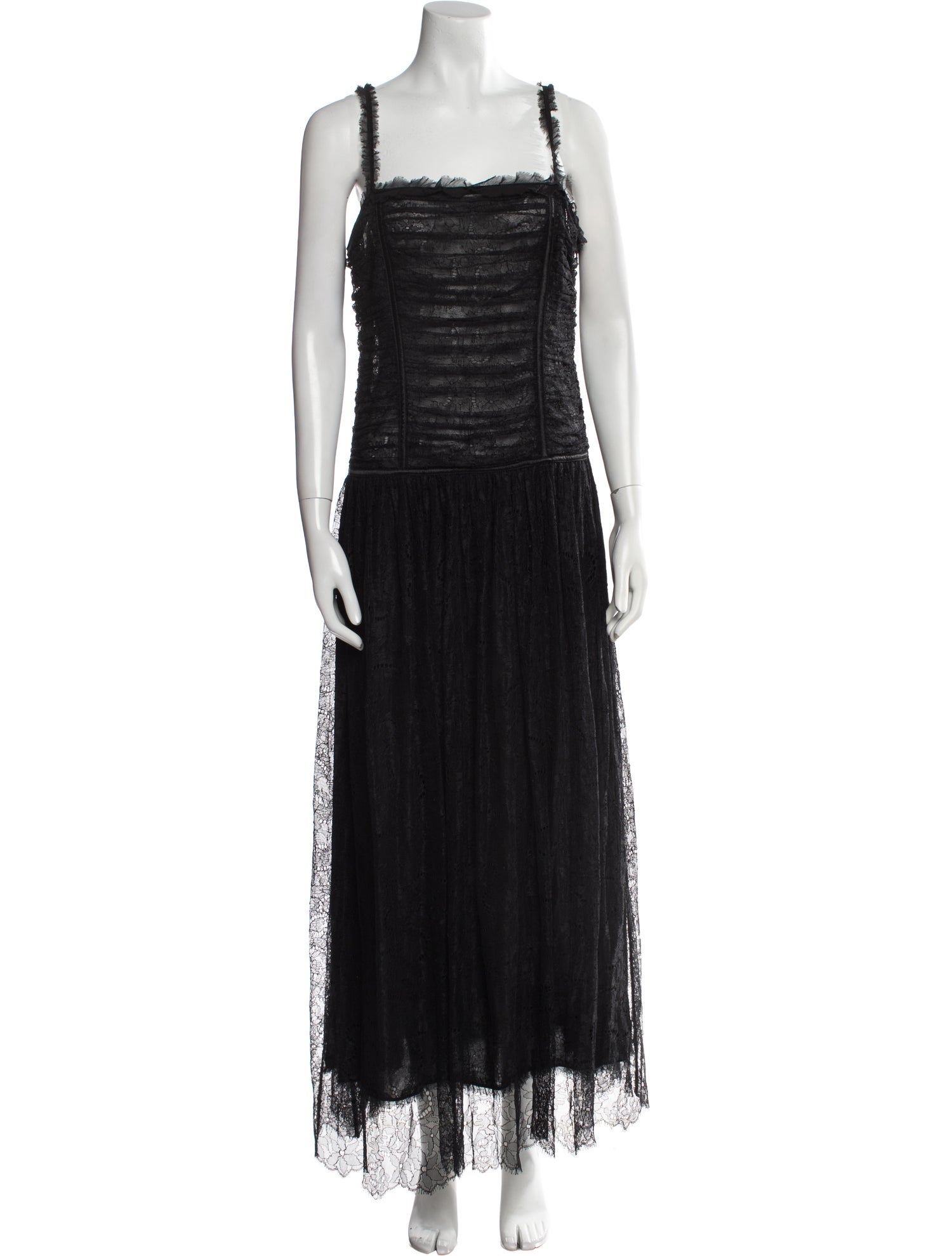 Ulla Johnson Square Neckline Long Dress