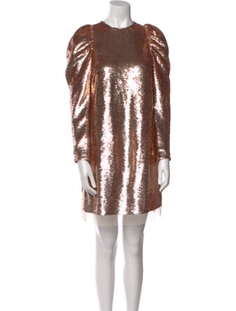 Ulla Johnson Crew Neck Mini Dress