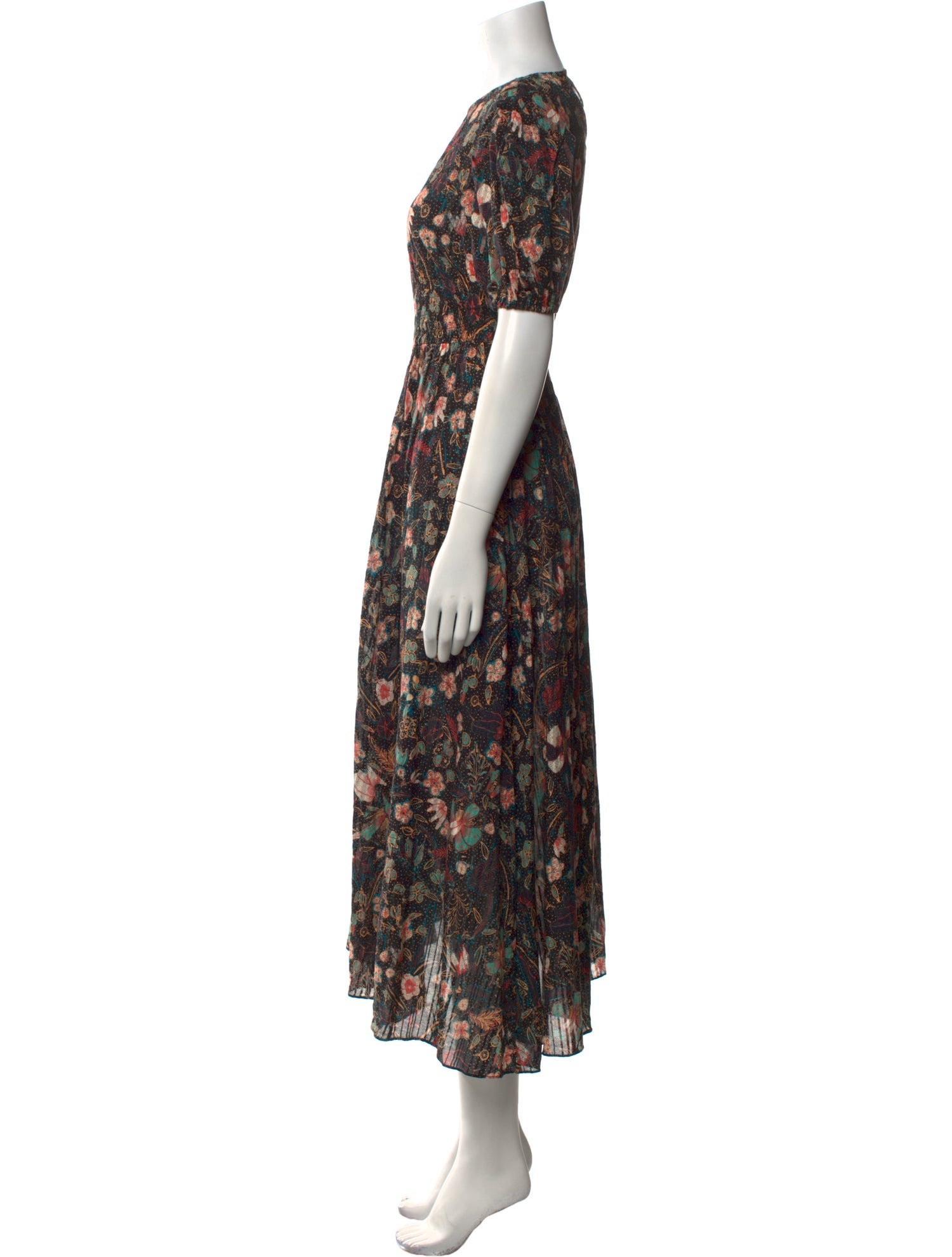 Ulla Johnson Floral Print Long Dress