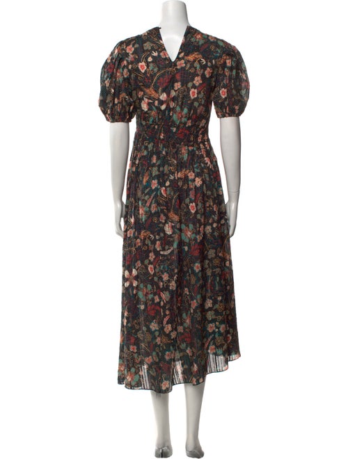 Ulla Johnson Floral Print Long Dress