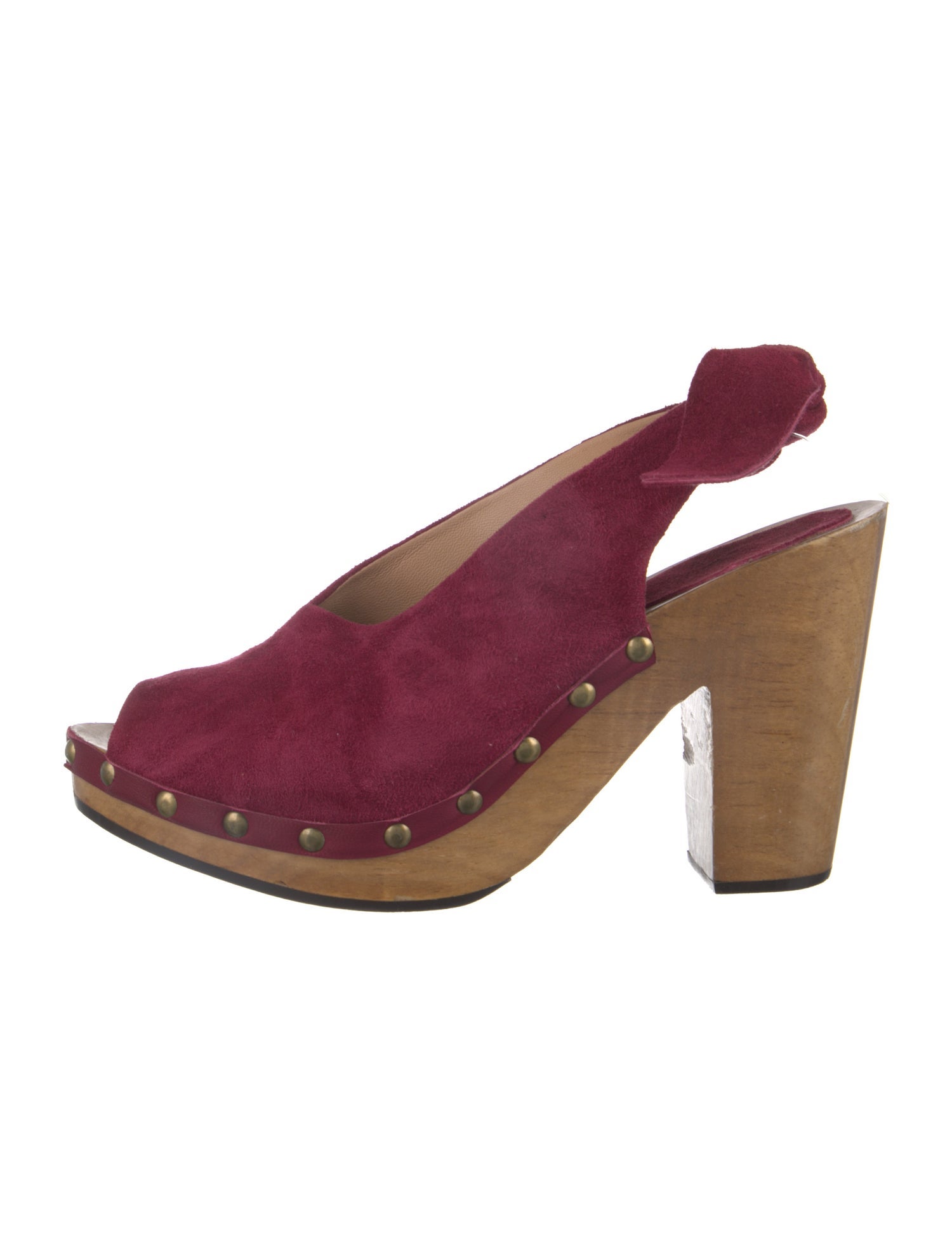 Ulla Johnson Suede Slingback Pumps