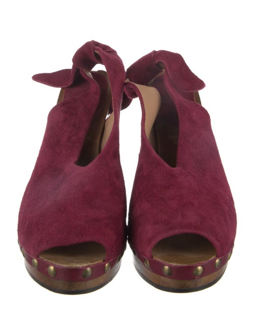 Ulla Johnson Suede Slingback Pumps