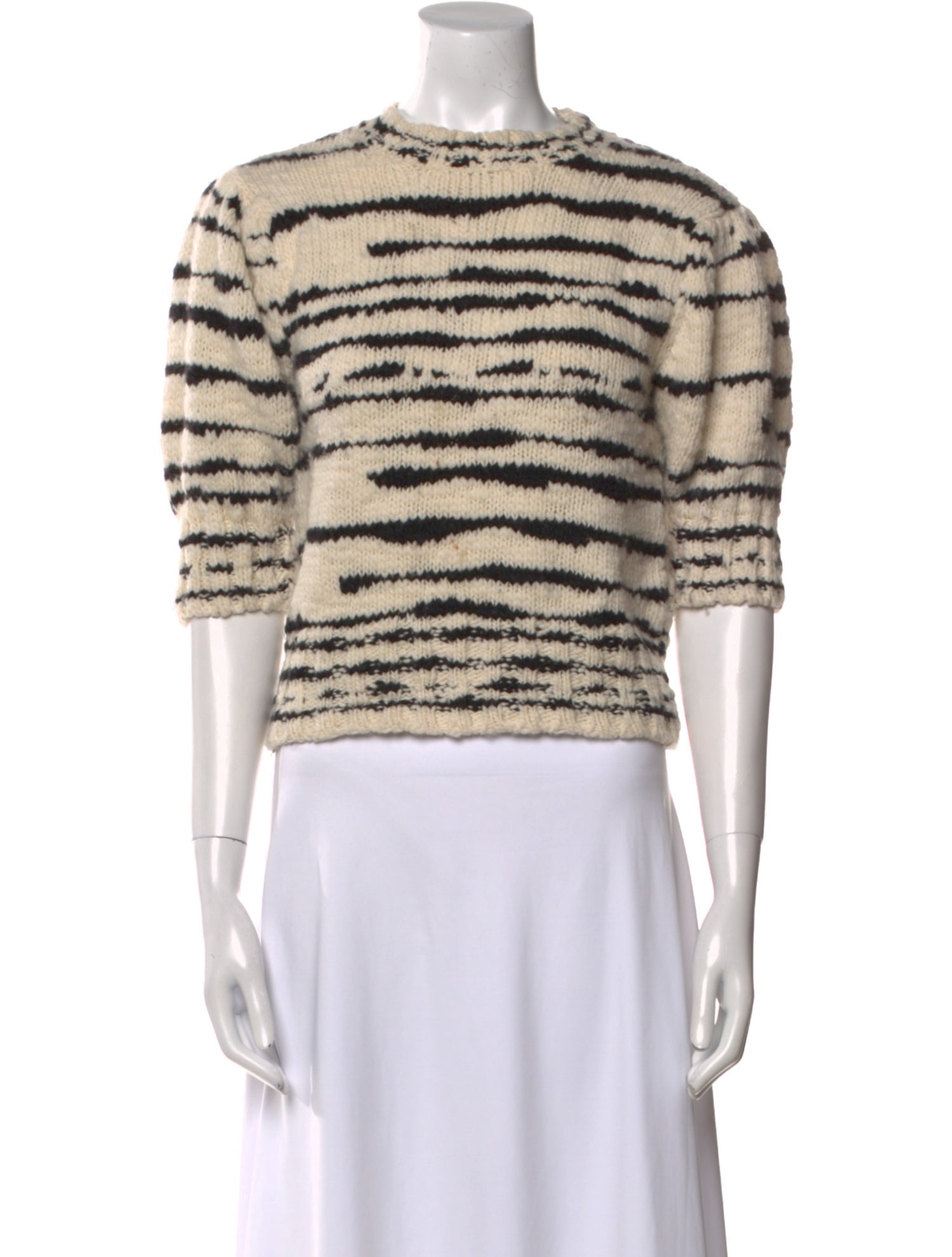 Ulla Johnson Merino Wool Printed Sweater