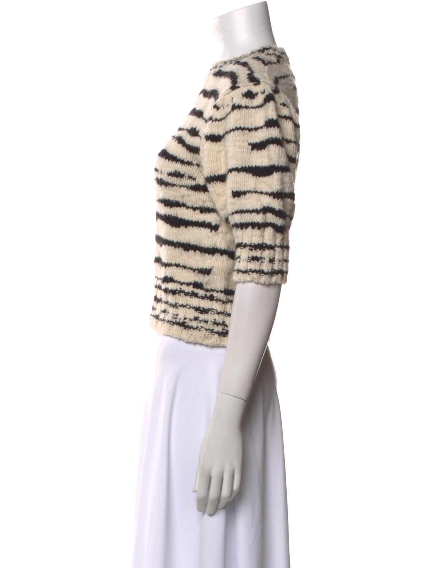 Ulla Johnson Merino Wool Printed Sweater