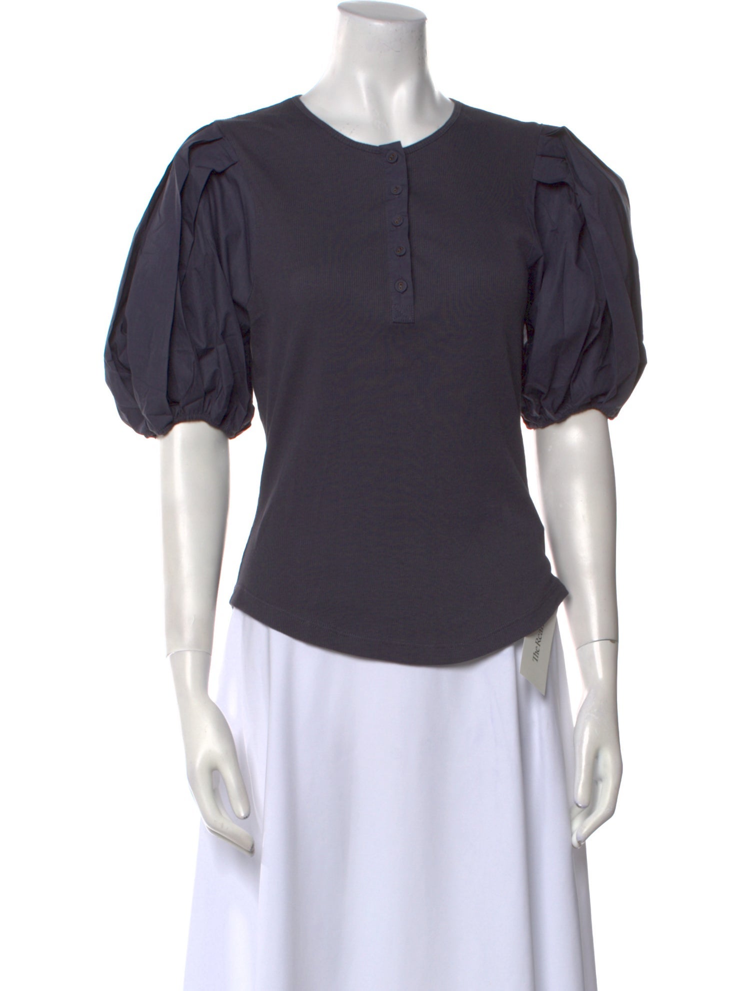 Ulla Johnson Crew Neck Short Sleeve T-Shirt