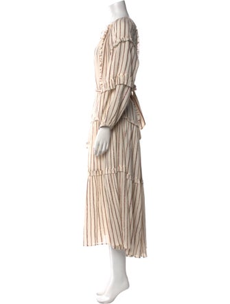 Ulla Johnson Striped Mini Dress