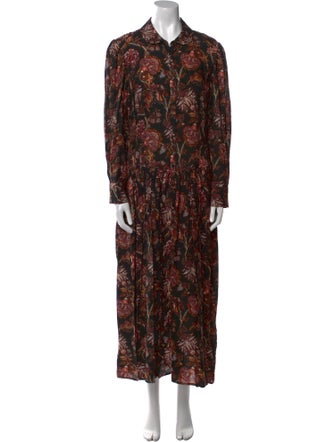 Ulla Johnson Paisley Print Long Dress