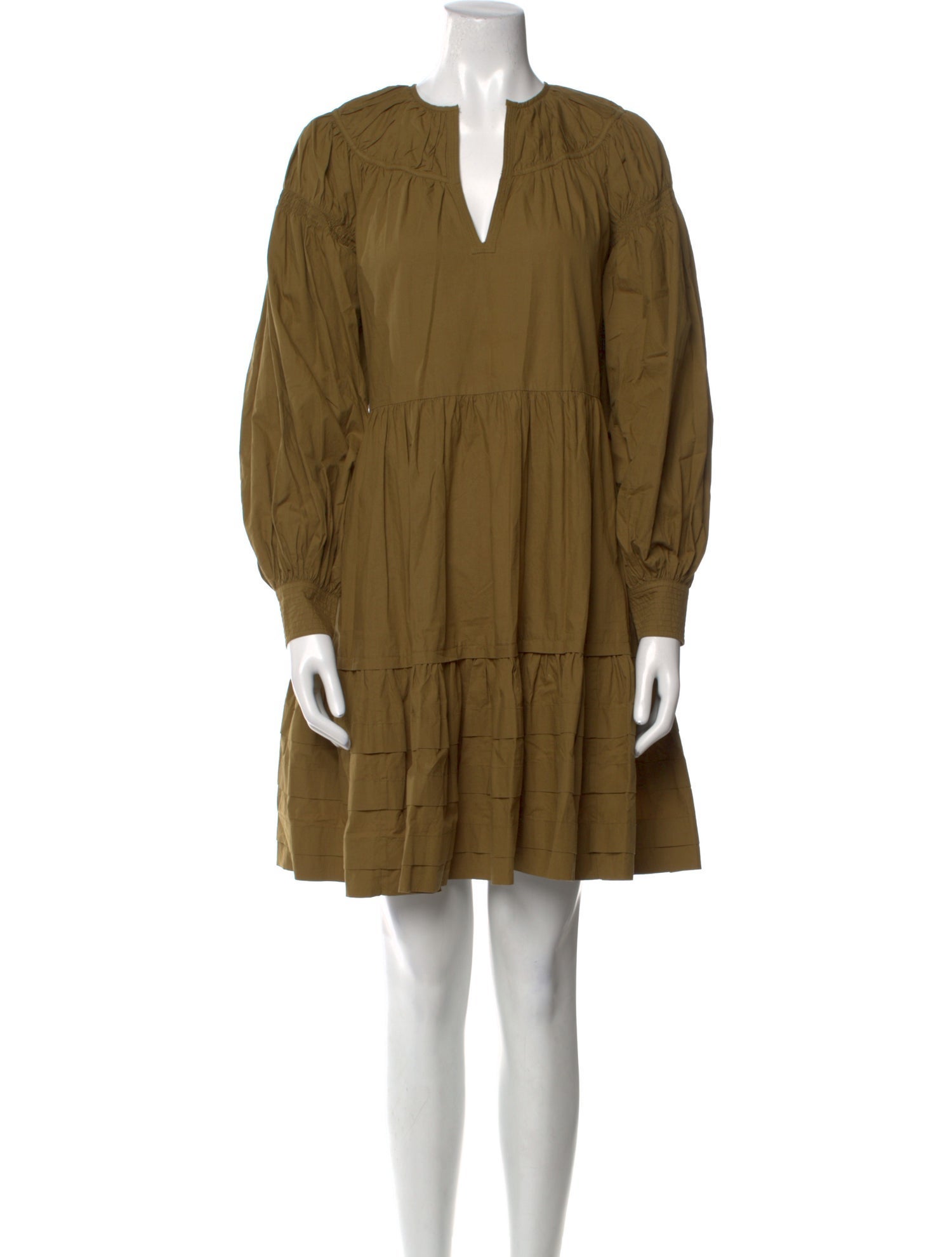 Ulla Johnson V-Neck Mini Dress