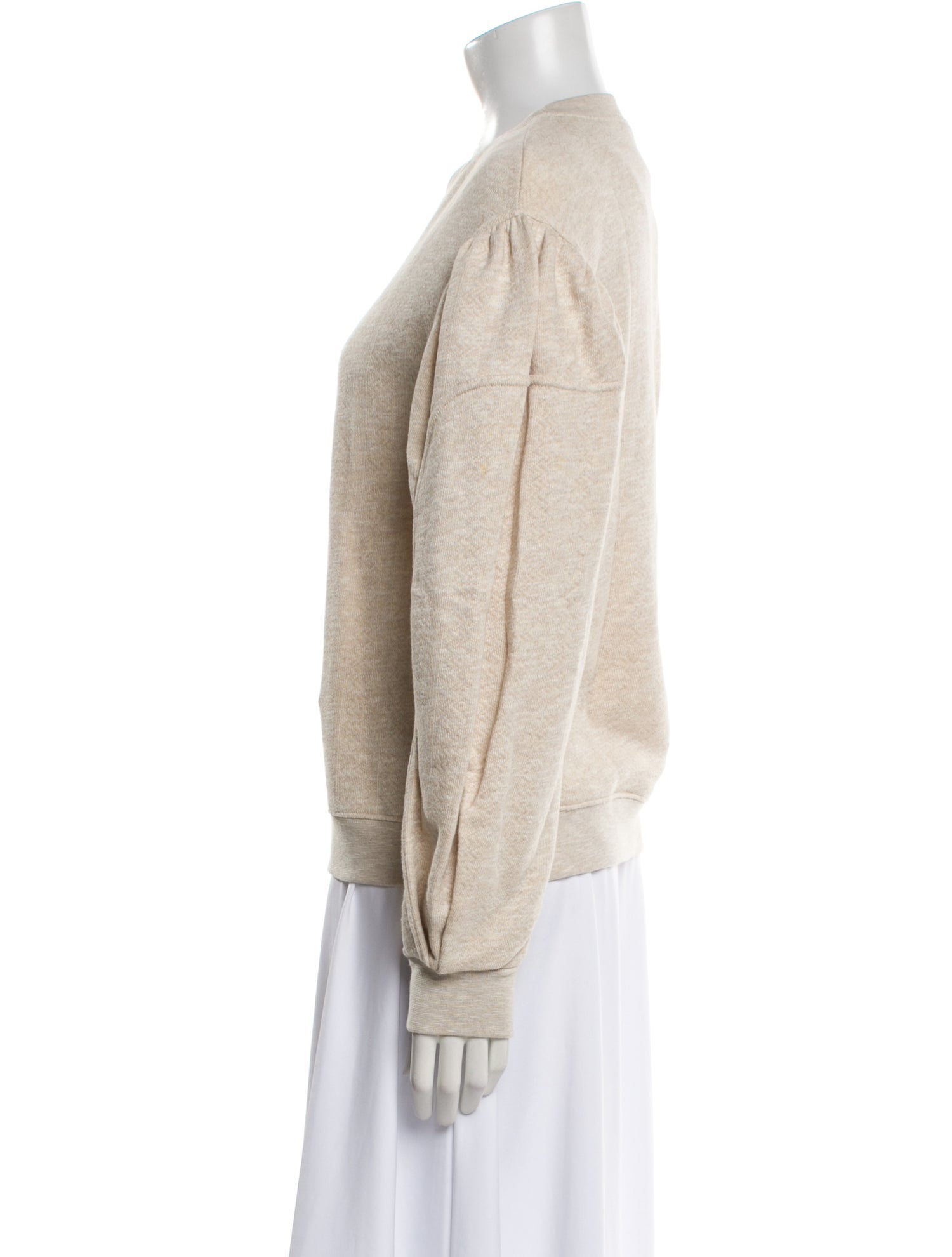 Ulla Johnson Crew Neck Long Sleeve Sweatshirt