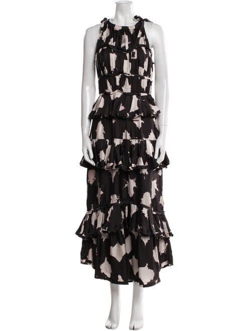 Ulla Johnson Silk Midi Length Dress