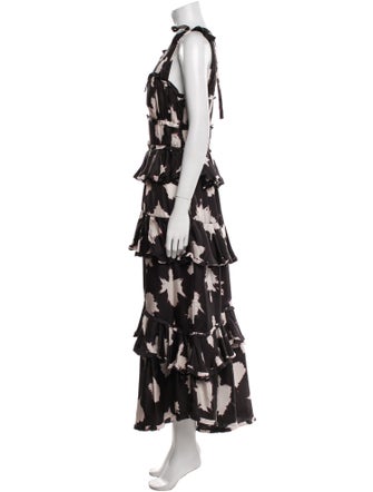 Ulla Johnson Silk Midi Length Dress