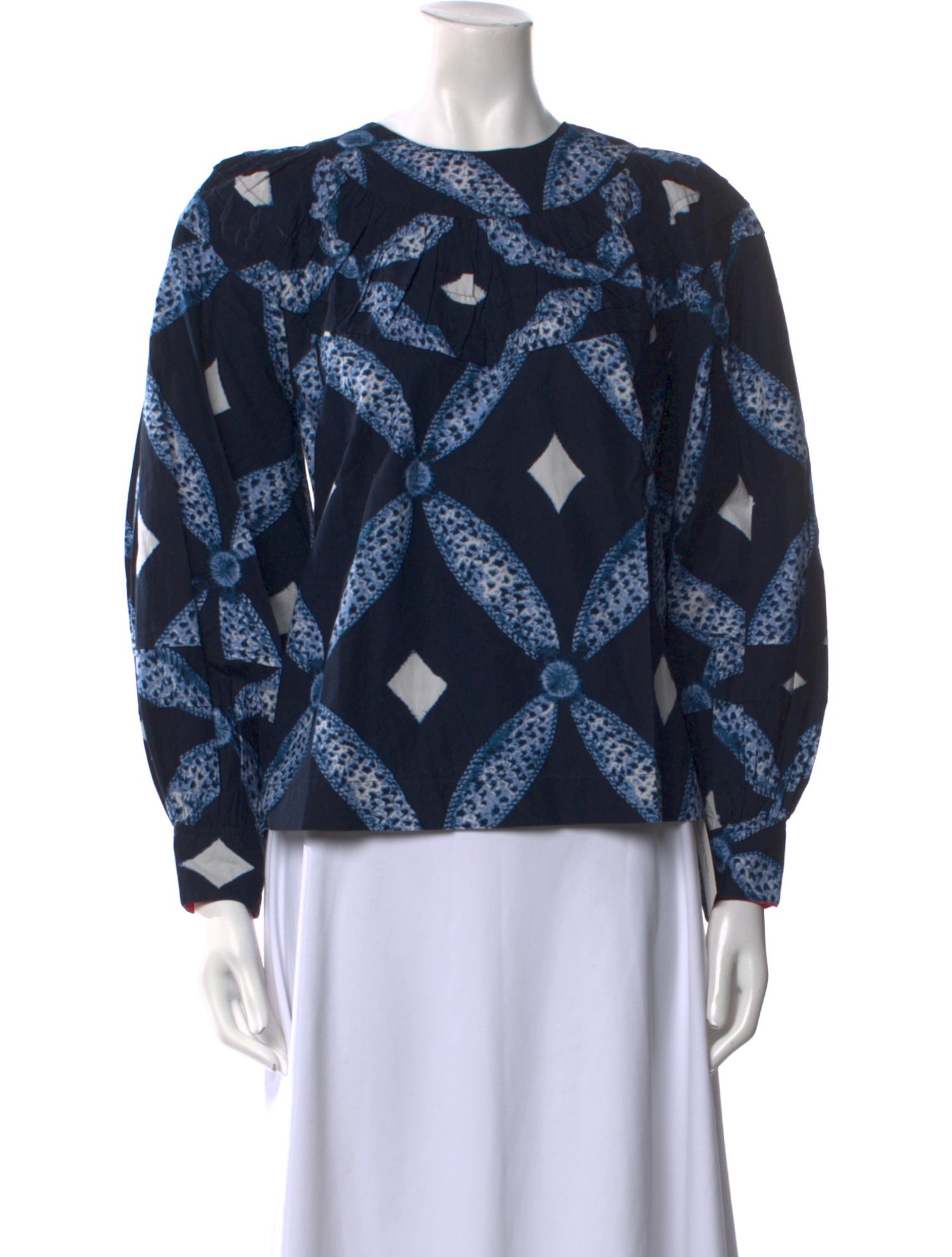 Ulla Johnson Printed Crew Neck Sweatshirt