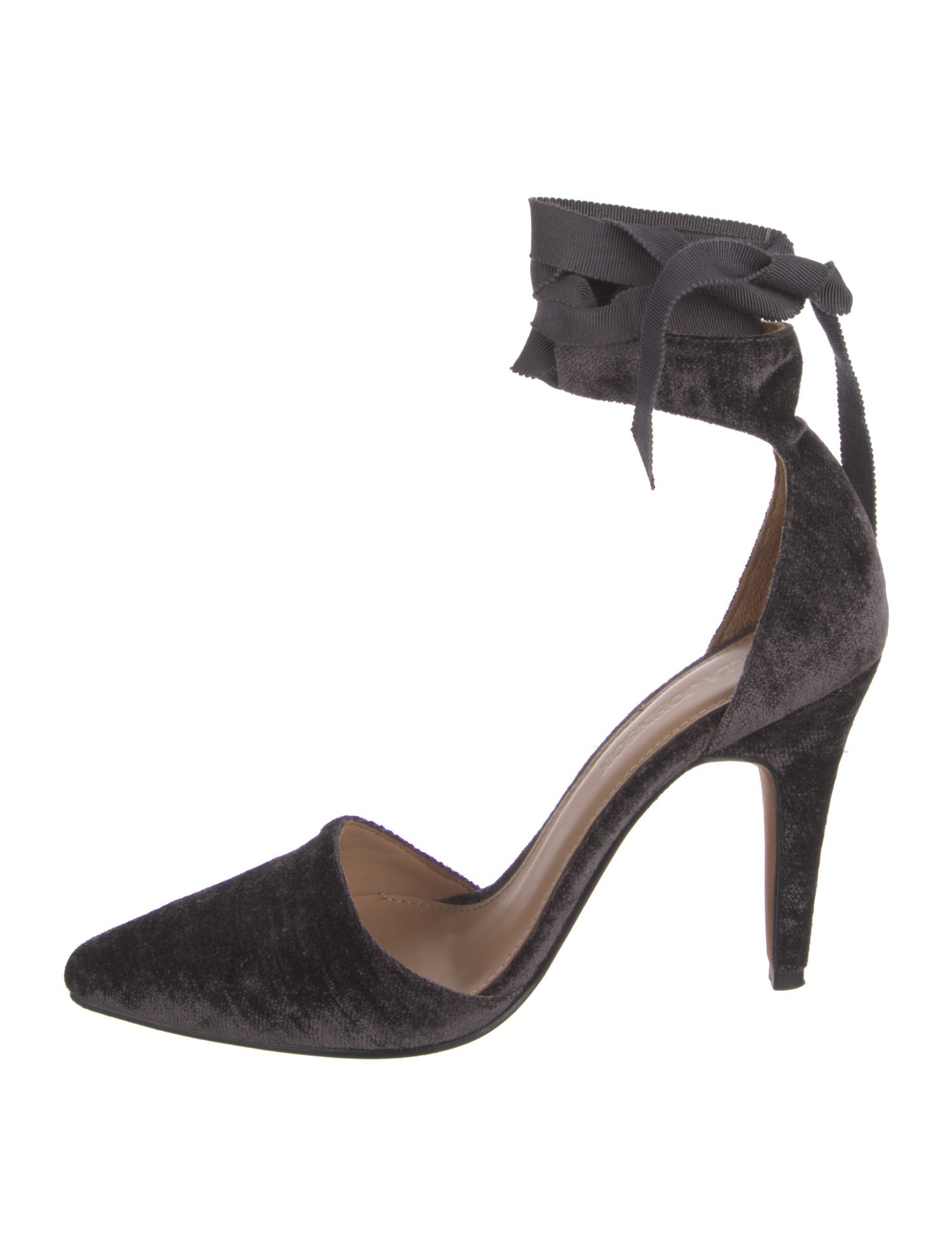 Ulla Johnson Velvet Cutout Accent D'Orsay Pumps