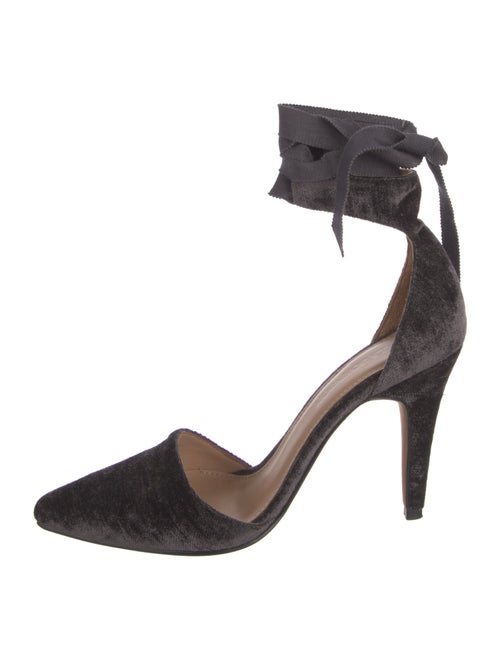 Ulla Johnson Velvet Cutout Accent D'Orsay Pumps